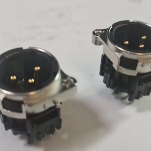 Neutrik B-Series - Replacement XLR Male 3-Pin XLR Port - Pack of Two