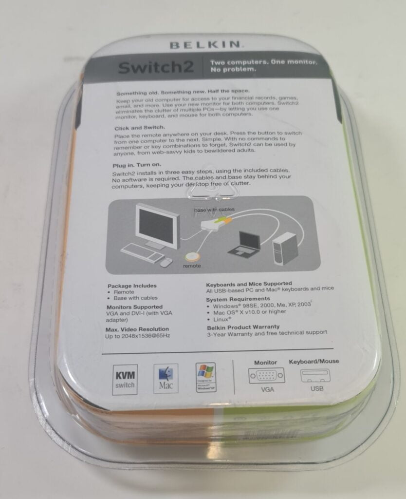 Belkin Switch 2 KVM Switcher Concept Management UK