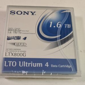 Sony LTX800G - 1.6TB LTO Ultrium 4 Data Cartridge - front view
